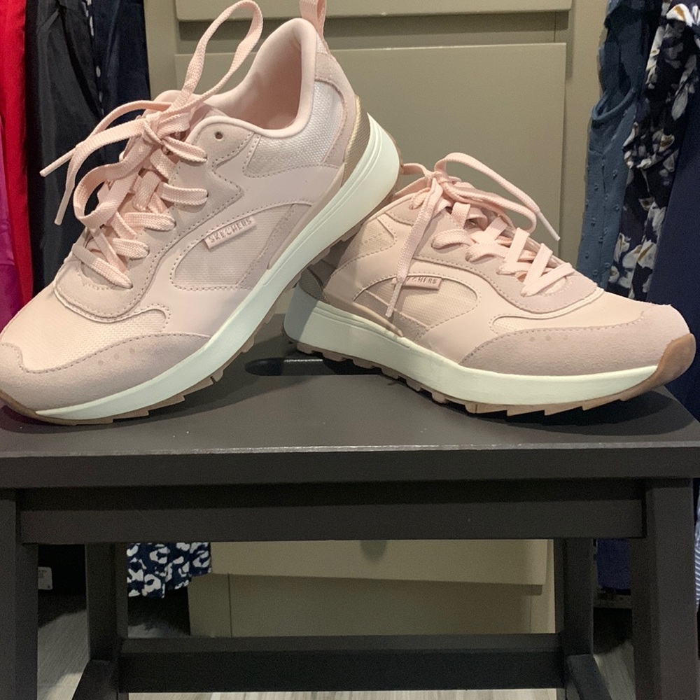 Pink Sketchers Sneakers